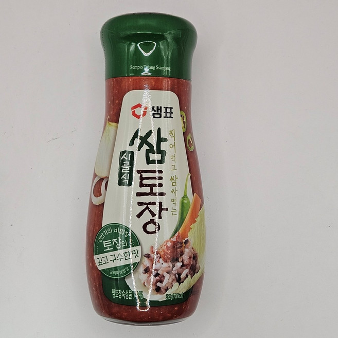 샘표 시골식 쌈토장 튜브형, 350g, 1개