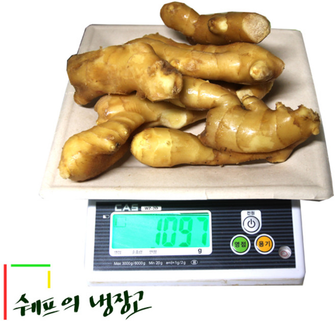 1kg 세척생강 중국산생강 수입생강 대강 식당 업소용 급식 도매, 1개
