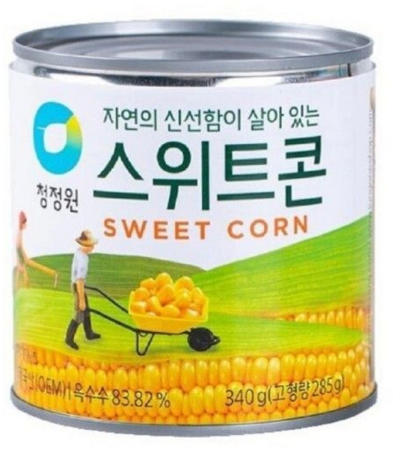 청정원 스위트콘 340g 24개 1박스