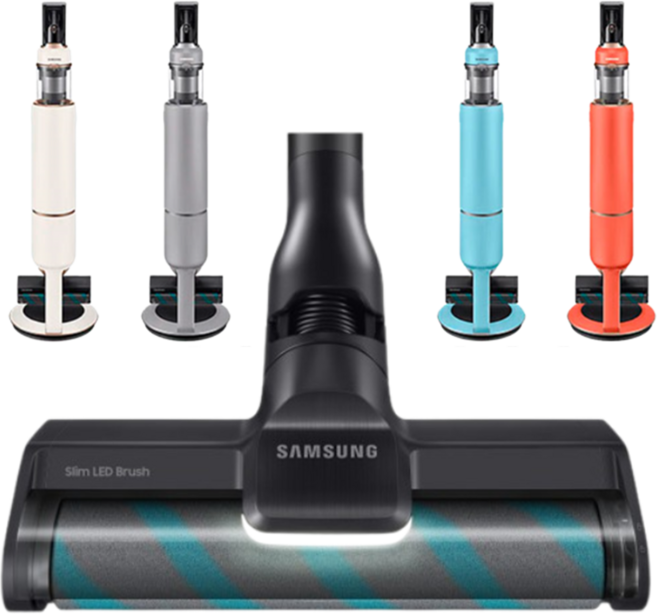 삼성 비스포크 제트 정품 슬림 LED 브러쉬 헤드 VS20B956A VS20B956D VS20B957D VS20B957E VS20B957F VS20B957G, 1개