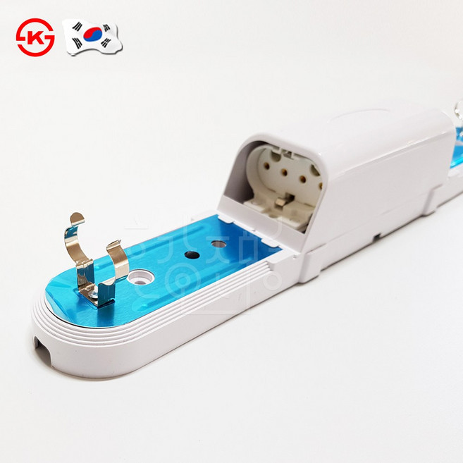 웅진 국산 형광등기구 220V 55WX2등용 일자등 트윈등, 10618.램프미포함, 1개