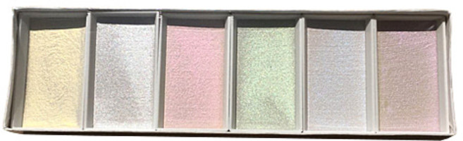 묵운당 안채물감 오로라 6색 - 수채화 일러스트, 단품