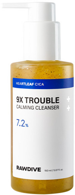 로다이브 어성초 9X 여드름 제로 앰플 피지 클렌징, 1개, 150ml