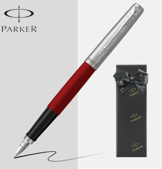파카 만년필 조터 오리지널 [무료선물포장], 오리지널 레드 CT, F촉(보통촉)