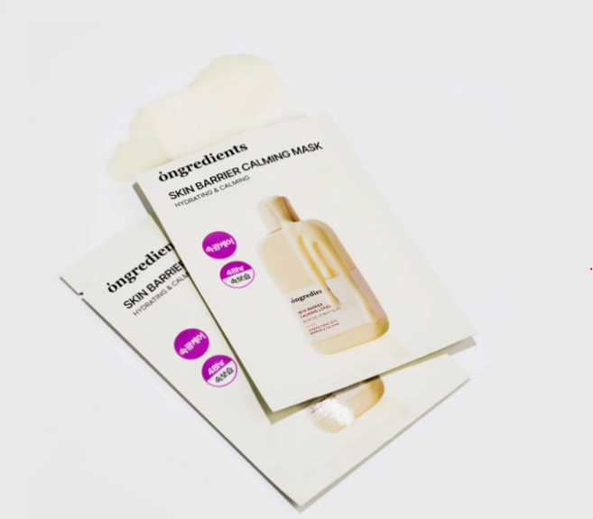 온그리디언츠 스킨 베리어 카밍 마스크팩 12매입 1세트, 1개, 12개입