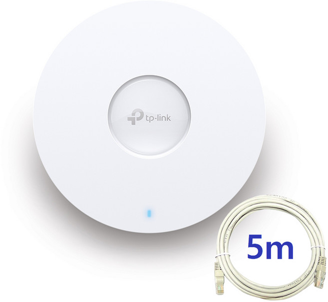 티피링크 EAP610+랜선 5M 세트 천장형 무선AP, EAP610