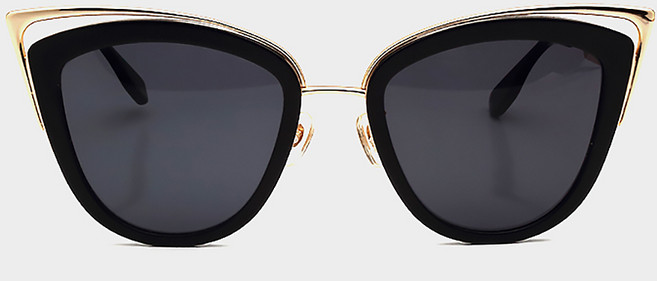 옵티칼더블유 HUNTER 캣아이 여성스러운 포인트 여자 패션 선글라스