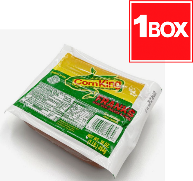콘킹 후랑크소시지(저염) 454g, 24개