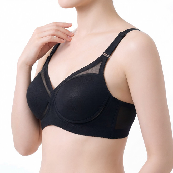 [두리] 탄탄한 풀컵 와이어 기능성 보정브라 B컵 처짐방지 군살정리 브레지어 국내생산