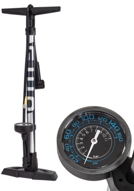 지요 자전거펌프 타이어 공기주입기 GF57E, GF-57E+신형헤드, 1개