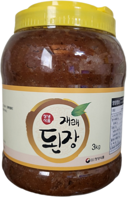 재래촌시골된장3kg 창녕식품, 1개, 3kg