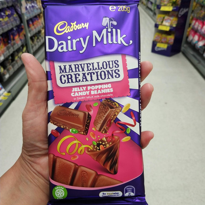 [Cadbury] 캐드버리 다양한 초콜릿 블럭 -마블러스 크리에이션190g, 1개, 190g