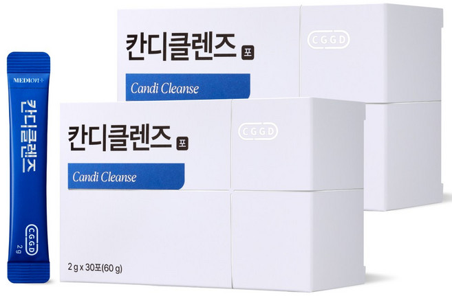 메디온 칸디클렌즈 30P 여성 칸디다 질염 이너케어 약국판매, 60g, 2박스