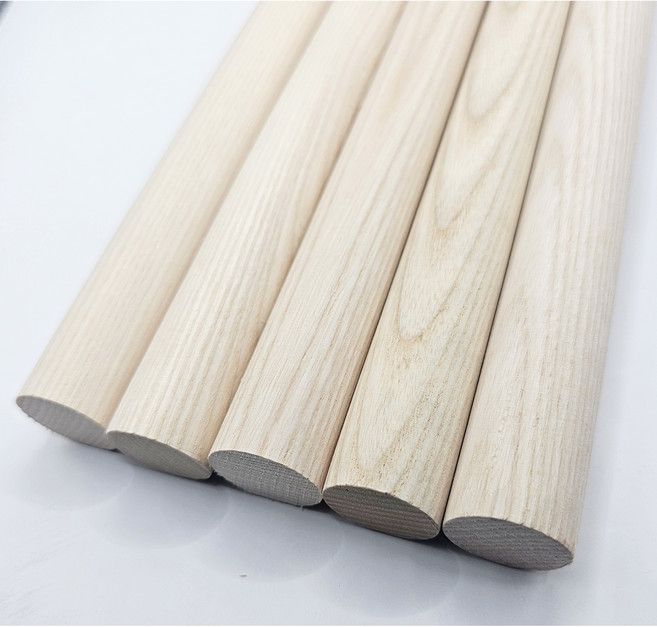 목봉 에쉬 물푸레나무 무료재단 애쉬 나무봉, 25mm, 700mm, 1개