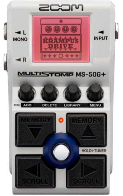 줌 ZOOM MS-50G Plus 기타 이펙터 앰프 시뮬 튜너