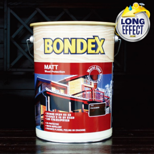 본덱스 오일스테인 MATT 2.5L (방부도료 조색가능 ), 1개