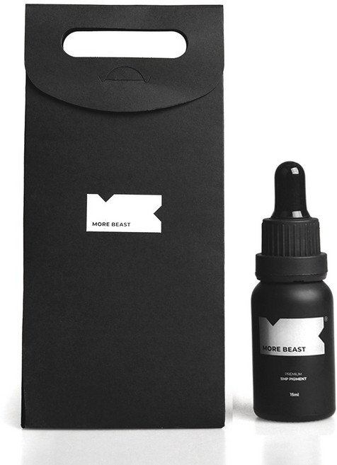 두피문신 색소.두피 문신 색소. 두피 문신 색소 <모어비스트-블랙>, 블랙, 1개