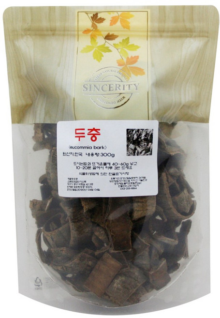다소목 말린 건조 (국내산)두충 300g, 1개