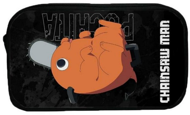 체인소맨 포치타 덴지 굿즈 필통 다기능 대용량 귀여운초등필통XQ-1688-999672-501971, 1개, C스타일 (16)