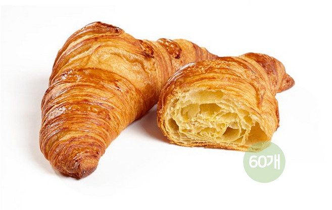 델리프랑스 크로와상 헤리티지 냉동생지 베이크플러스, 60개, 70g
