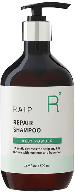 유통기한 : 26.11.19까지 리페어 샴푸 #베이비파우더, 500ml, 1개