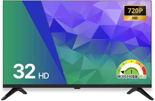 스카이뷰 81cm 32인치 HD LED TV 대기업패널 에너지1등급 고화질 티비 스탠드형 벽걸이형, 고객직접설치, 32 HD, 81cm(32인치)