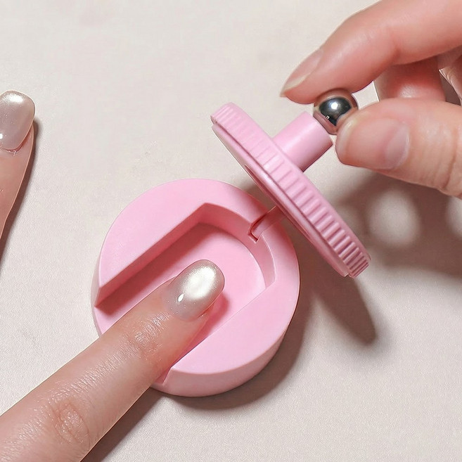 편한생활연구소 블링블링 셀프 글라스 네일, 1개, 핑크