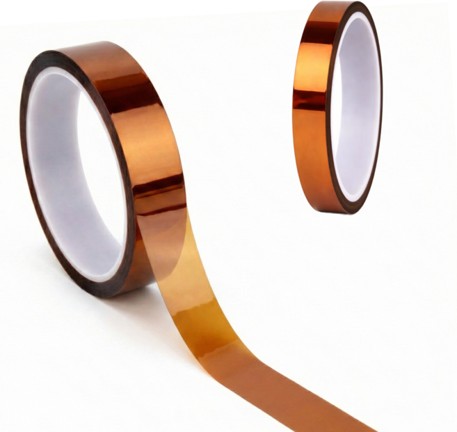 폴리이미드 내열 테이프 15mm x 32M 고온 절연 PI 필름 전자기판 보호용, 1개