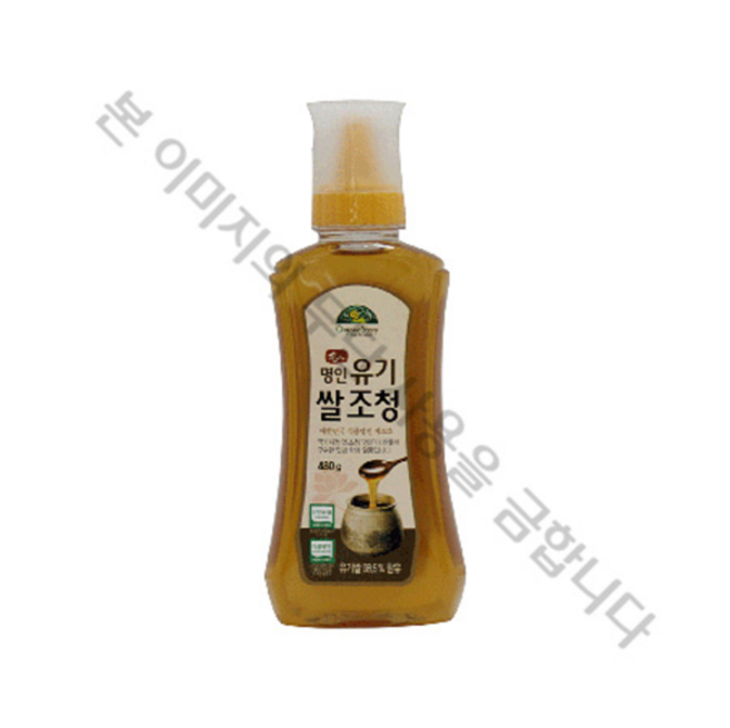 오가닉스토리 유기 쌀 조청, 480g, 1개