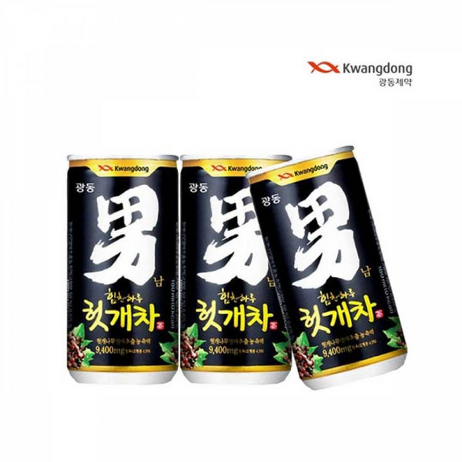 Yotta DAE 힘찬하루 헛개차 남 175ml 액상차 헛개차