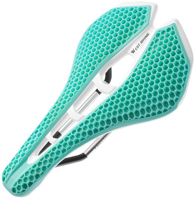 시그니처베이지 로드 MTB 자전거 안장 YPZ258, 1개, 블루