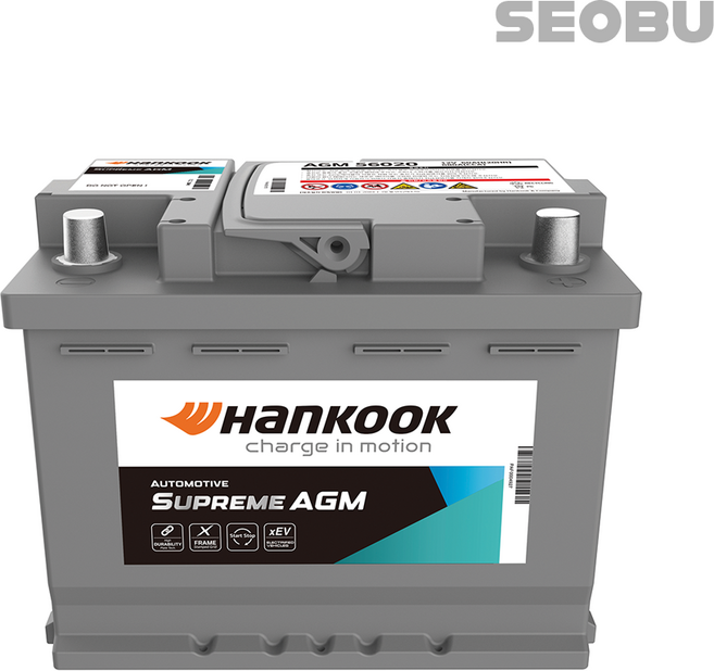 한국 차량용 배터리 L형 출장교체, 1개, AGM56020