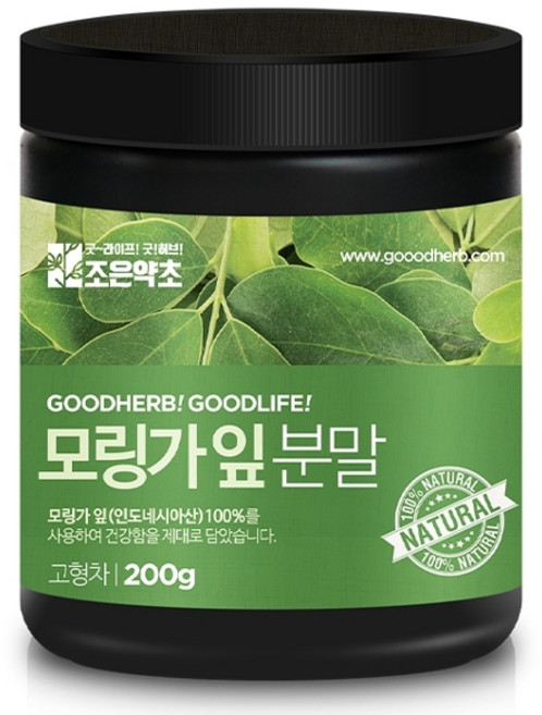 조은약초 프리미엄 모링가 잎가루, 200g, 1개