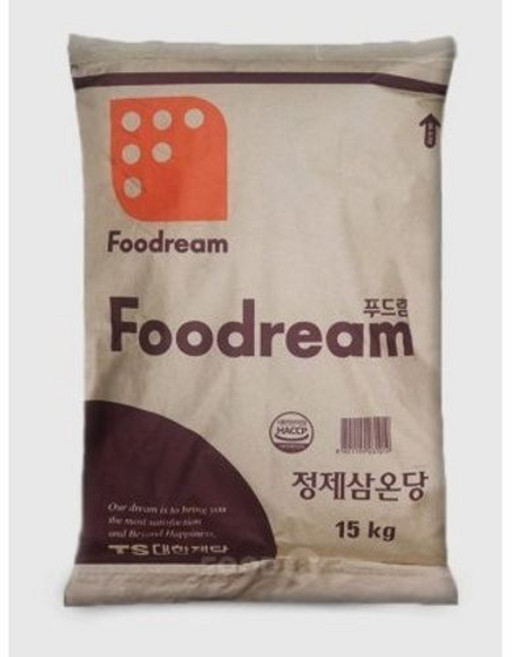 대한제당 푸드림 정제삼온당 15kg (흑설탕), 흑설탕 15kg, 1개