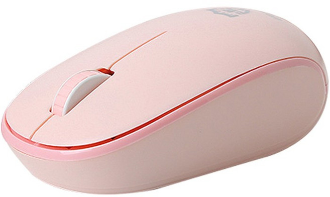 아이리버 항균 Medic WM3 무소음 무선 옵티컬 마우스, Medic-WM3P, 핑크