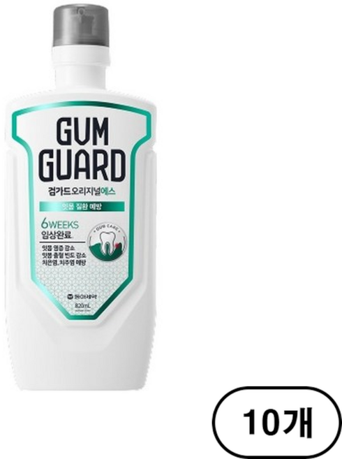 동아제약 검가드 오리지널 에스, 10개, 820ml