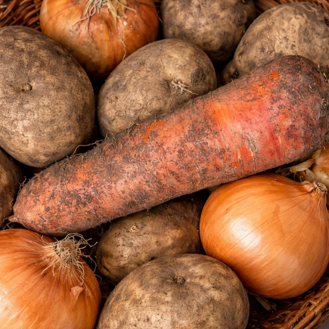 요리 야채 채소 식재료 반반세트 감자 양파 당근, 2박스, 3kg