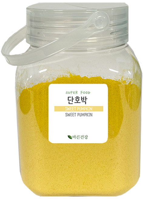 품질좋고 잘자란 노란빛의 달콤하고 부드러운 단호박분말 국내산 단호박 100%, 700g, 1개입, 1개