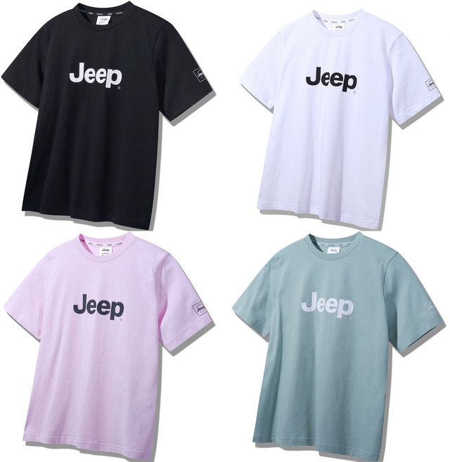 지프 Jeep 남녀공용 빅지프 반팔티셔츠 JQ2TSU091_ NC대전유성