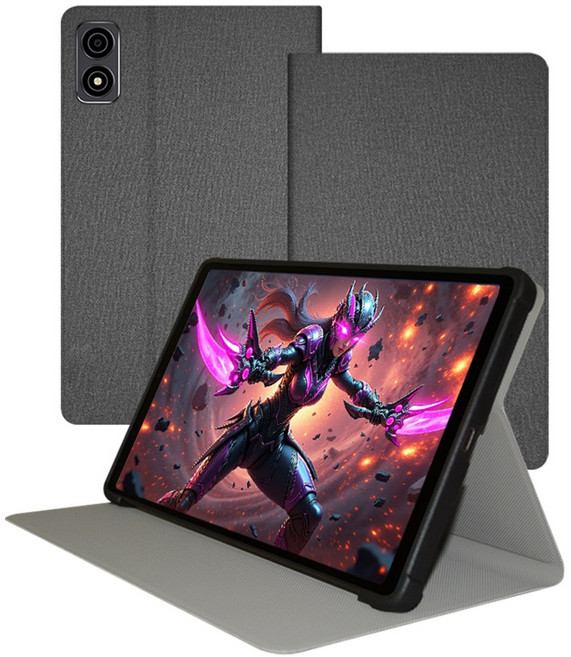 스냅케이스 ALLDOCUBE iplay 70 mini Ultra 케이스 패브릭 북커버, 애쉬그레이, 1개