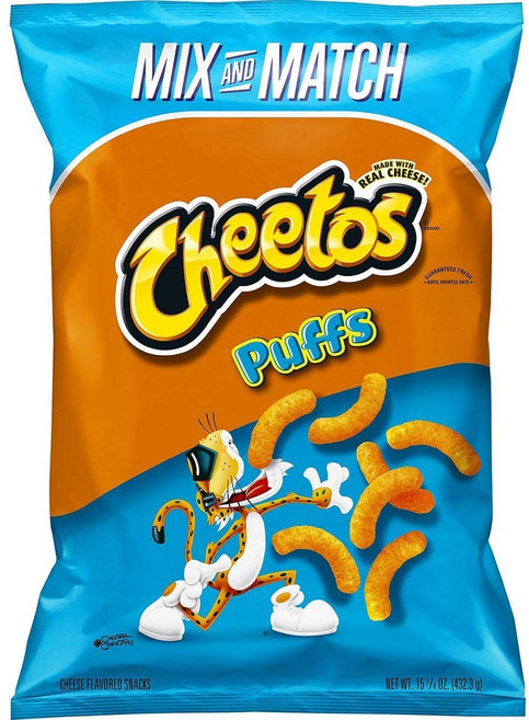 미국 치토스 대용량 오리지널 퍼프, 709g, 2개