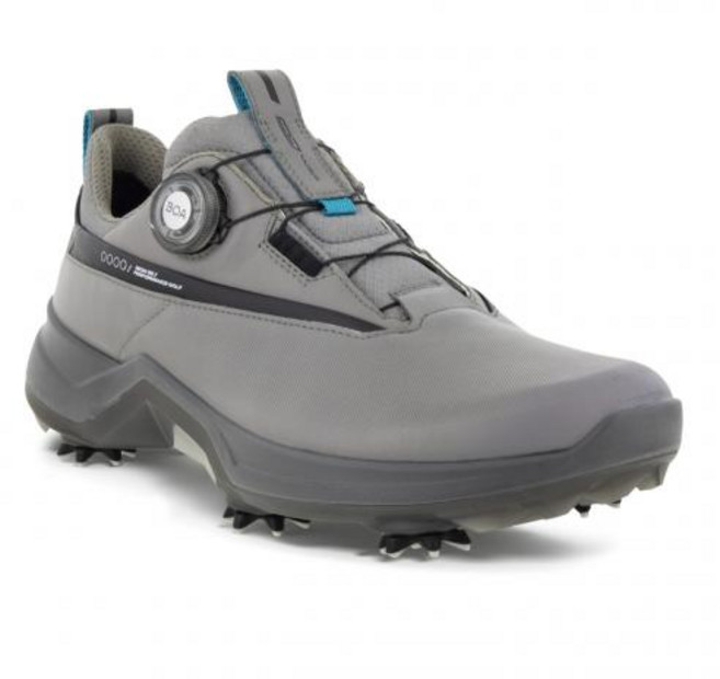 에코 고어텍스 골프화 그레이 남성용 스파이크 보아 바이옴 G5 ECCO 152304