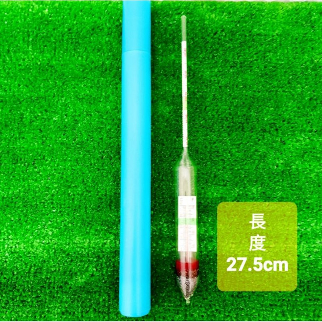 【閃電聯盟】雅柏 UP 高精準度比重計 玻璃海水比重計(超迷你型) 海水缸 孵豐年蝦, 1個, 玻璃比重計27.5cm