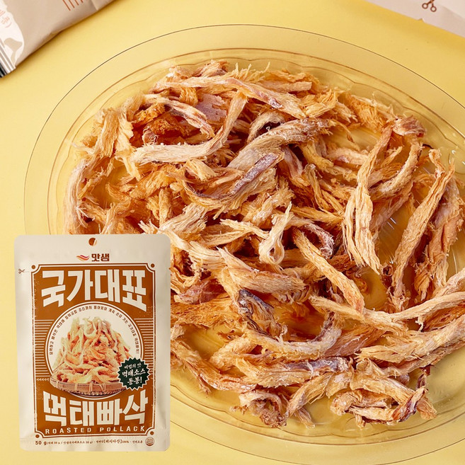 구운 먹태포 먹태빠삭 먹태채 국가대표먹태빠삭, 1개