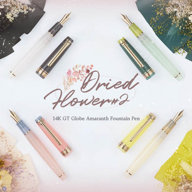 세일러 프로기어 슬림 만년필 드라이플라워2, 유칼립투스, F