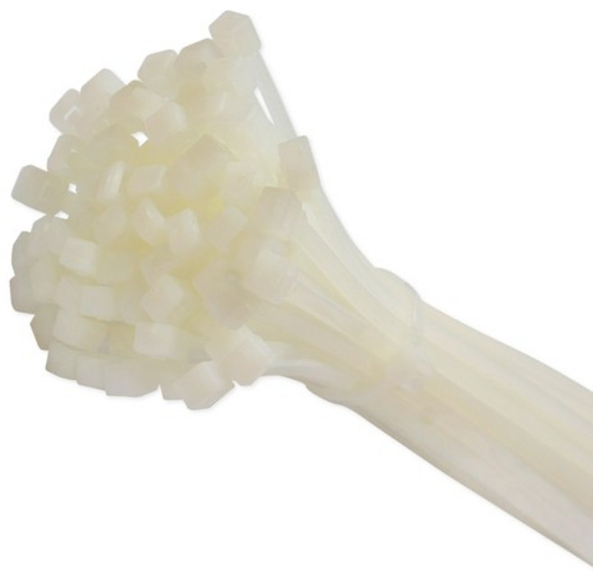 칼론 케이블 타이 화이트 150mm KR-CTM 100p, 1개