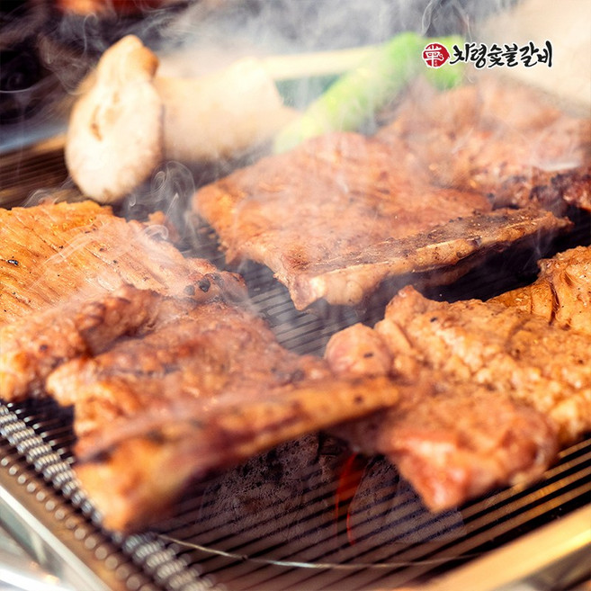 차령숯불돼지갈비, 1.2kg, 1개