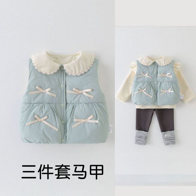 2025秋冬新款 寶寶羽絨馬甲 新國標 90白鴨絨 輕薄羽絨衣服 馬甲外套