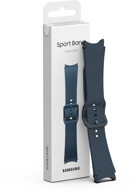 삼성 갤럭시워치 실리콘 스포츠 스트랩 밴드, 1개, 인디고 S/M