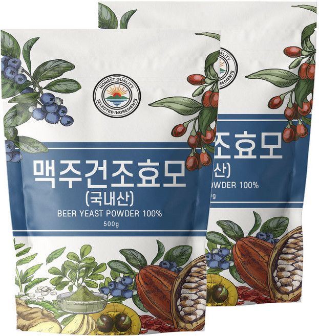 해나식품 국산 맥주효모 500g 1kg, 1개